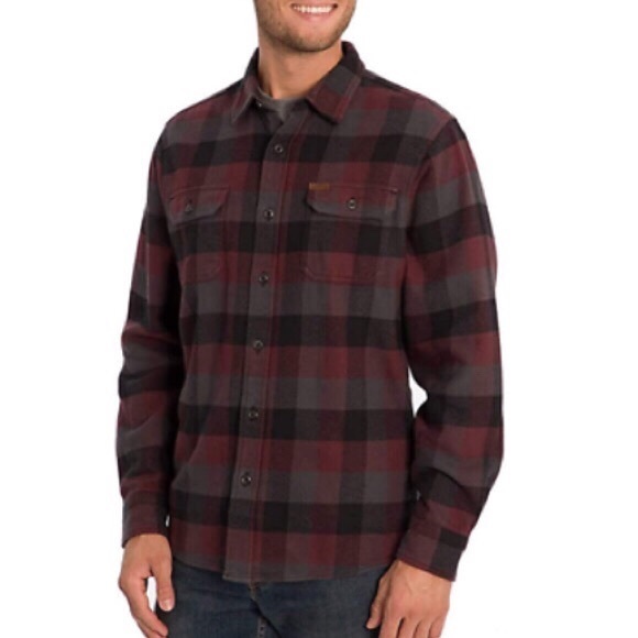 Orvis Other - Big Bear Flannel Shirt Classic Fit Zinfandel Check
